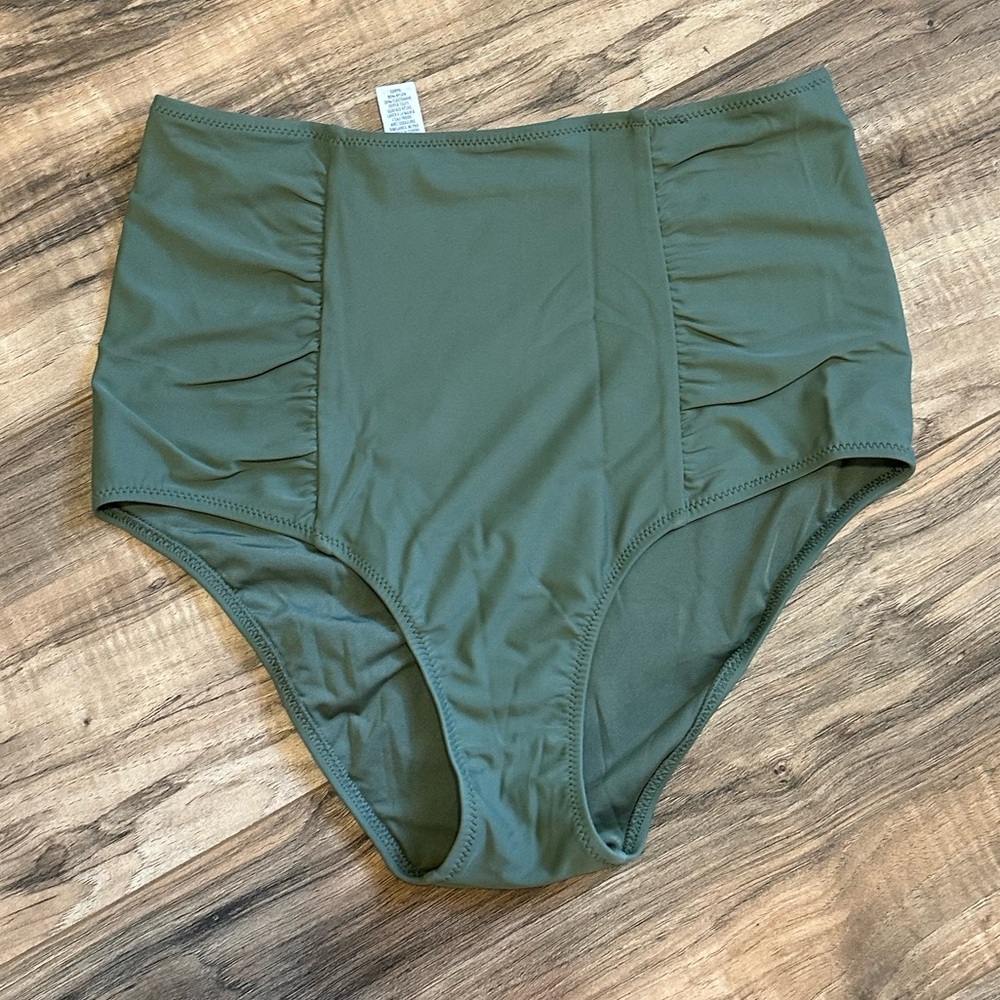 Aerie high waisted swimsuit bikini bottom size medium